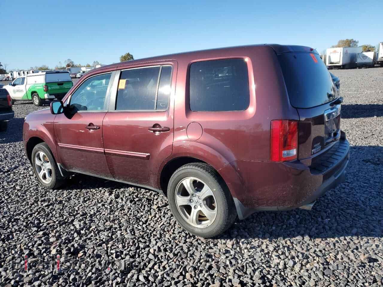 2012 HONDA PILOT - VIN: 5FNYF4H53CB052396 - Фото 2