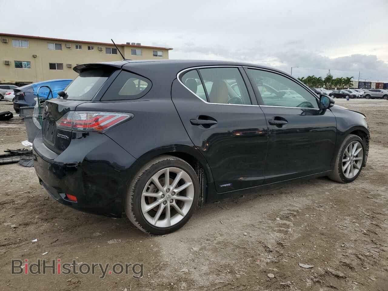 2012 LEXUS CT 200 - VIN: JTHKD5BH4C2113454 - Фото 3