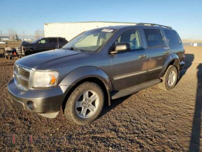 2008 Dodge DURANGO SLT, gray — VIN 1D8HB48268F140123, Copart