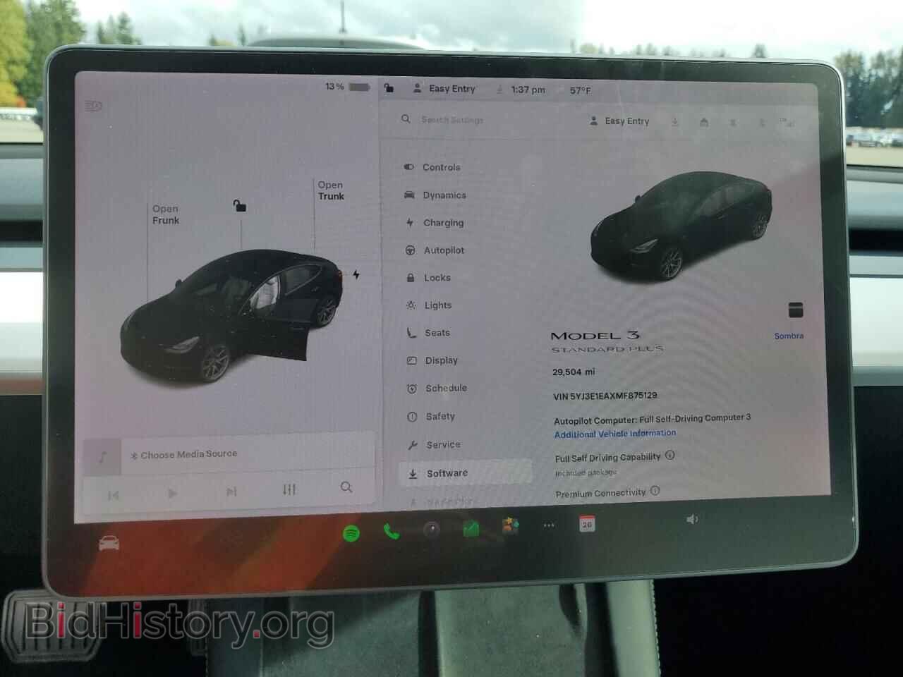2021 TESLA MODEL 3 - VIN: 5YJ3E1EAXMF875129 - Photo 9