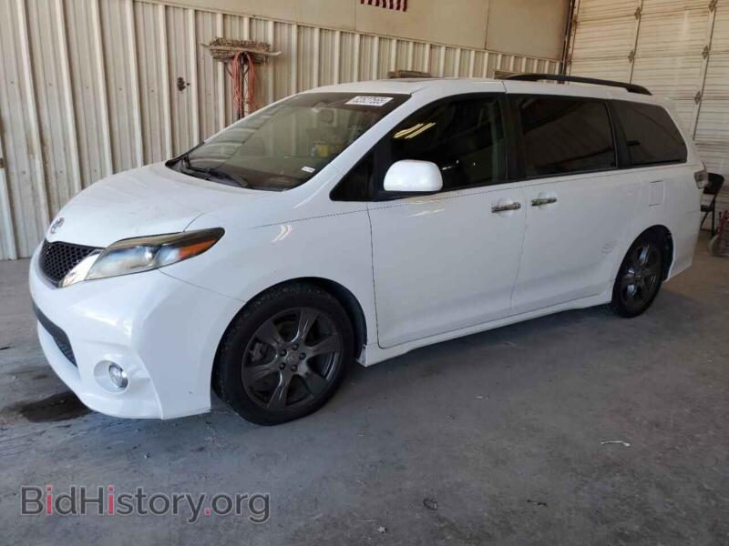 2017 Toyota SIENNA SE (VIN 5TDXZ3DC3HS799372) — фото 1 из 13, Copart, повреждение: механическое
