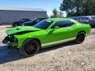 2017 Dodge CHALLENGER, green — VIN 2C3CDZAG4HH554137, Copart