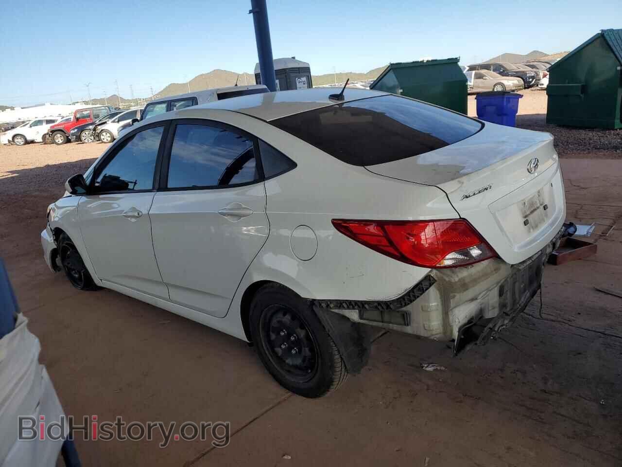 2016 HYUNDAI ACCENT - VIN: KMHCT4AE7GU080739 - Фото 2