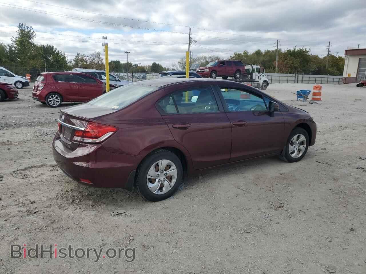 2013 HONDA CIVIC - VIN: 19XFB2F55DE224428 - Фото 3