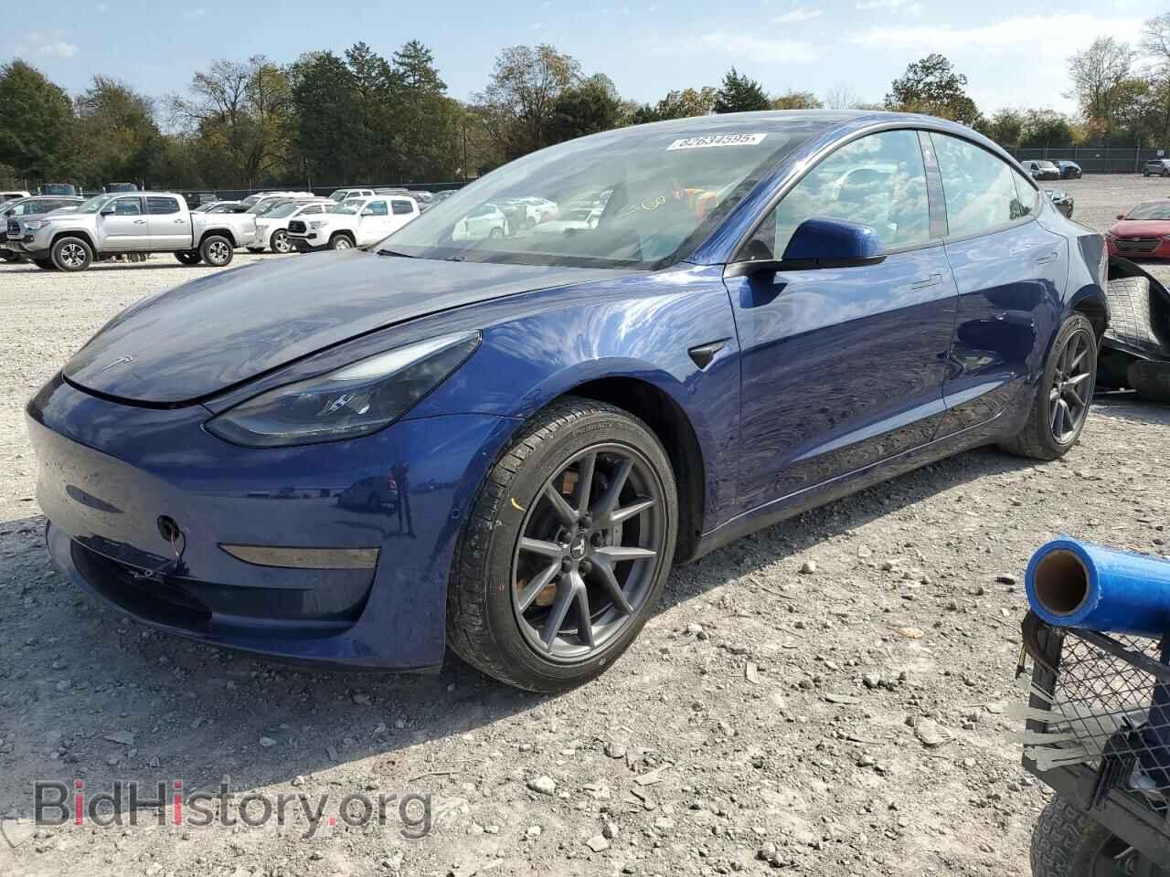 Photo 5YJ3E1EA2MF920614 - TESLA MODEL 3 2021
