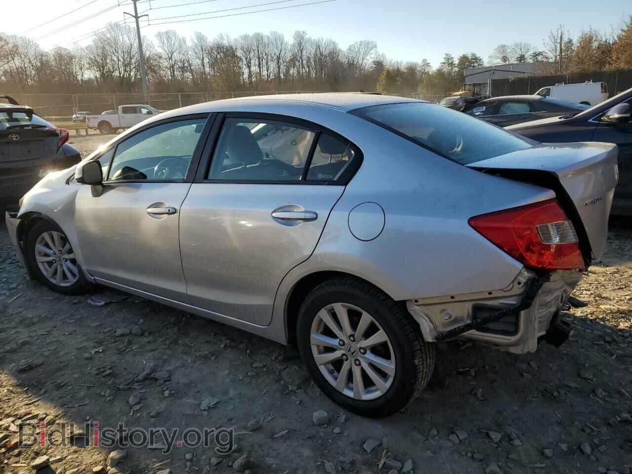 2012 HONDA CIVIC - VIN: 2HGFB2F95CH307526 - Фото 2