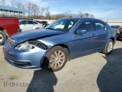 2011 Chrysler 200 Touring, синий — VIN 1C3BC1FB2BN569232, Copart