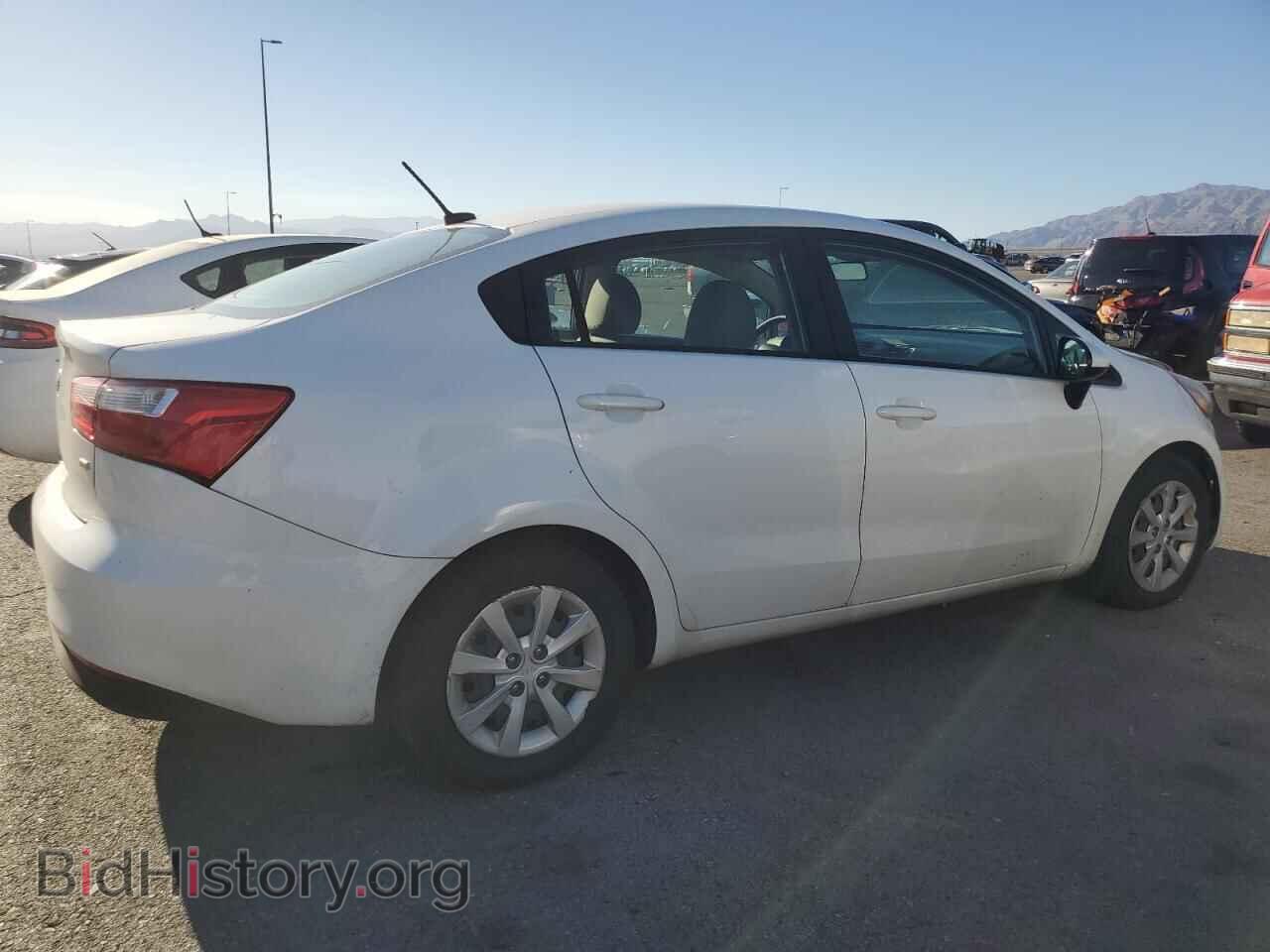 2016 KIA RIO - VIN: KNADM4A34G6576538 - Фото 3