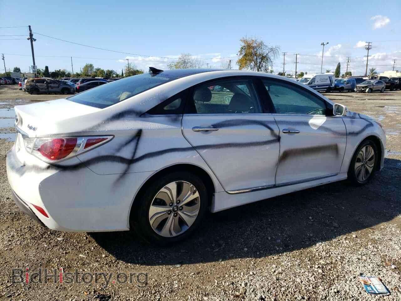 2014 HYUNDAI SONATA - VIN: KMHEC4A41EA106198 - Фото 3