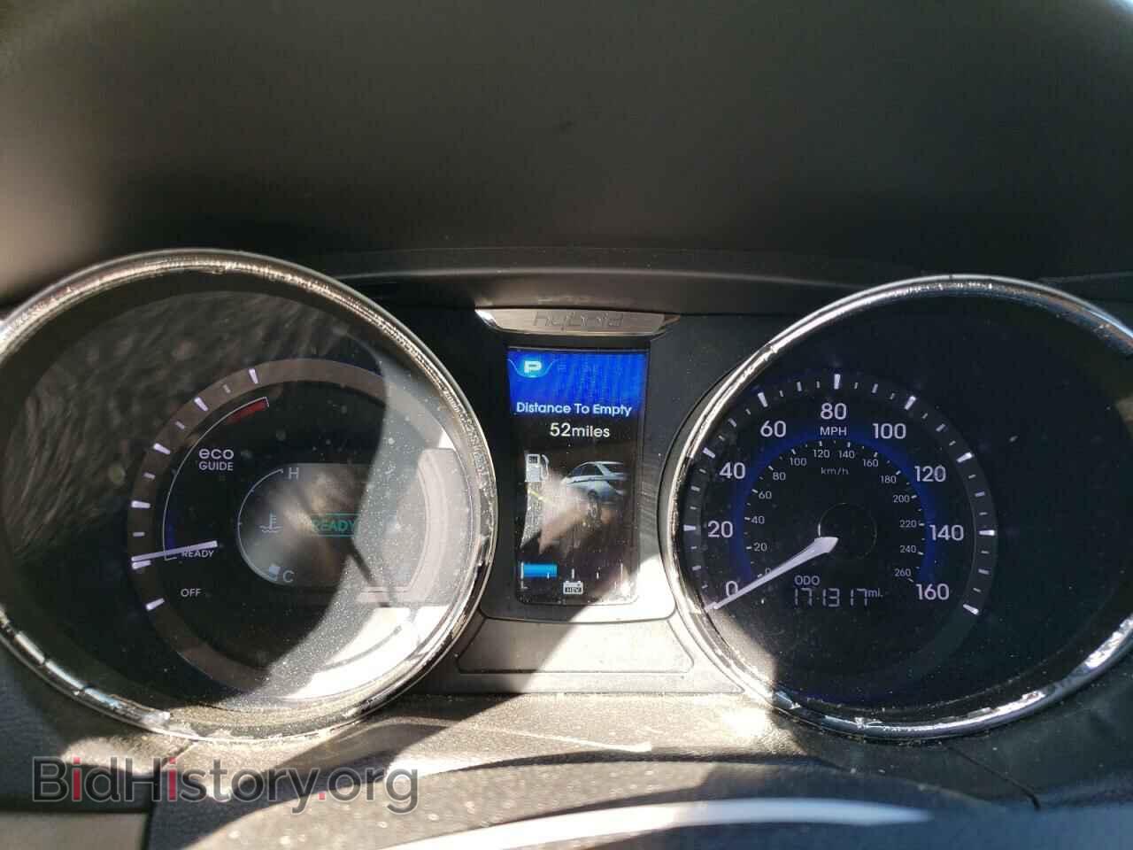 2014 HYUNDAI SONATA - VIN: KMHEC4A41EA106198 - Фото 9
