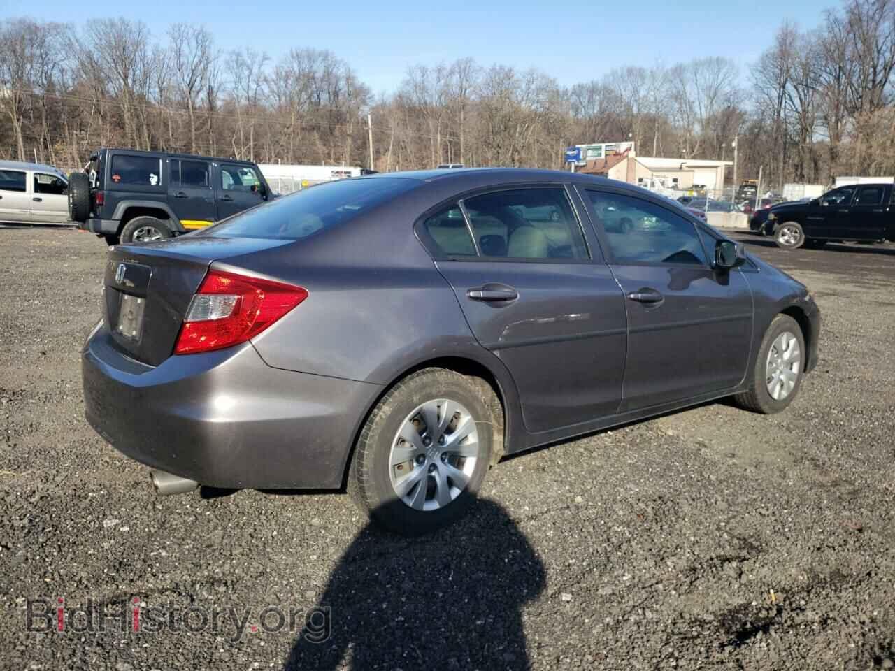 2012 HONDA CIVIC - VIN: 19XFB2F5XCE392645 - Фото 3