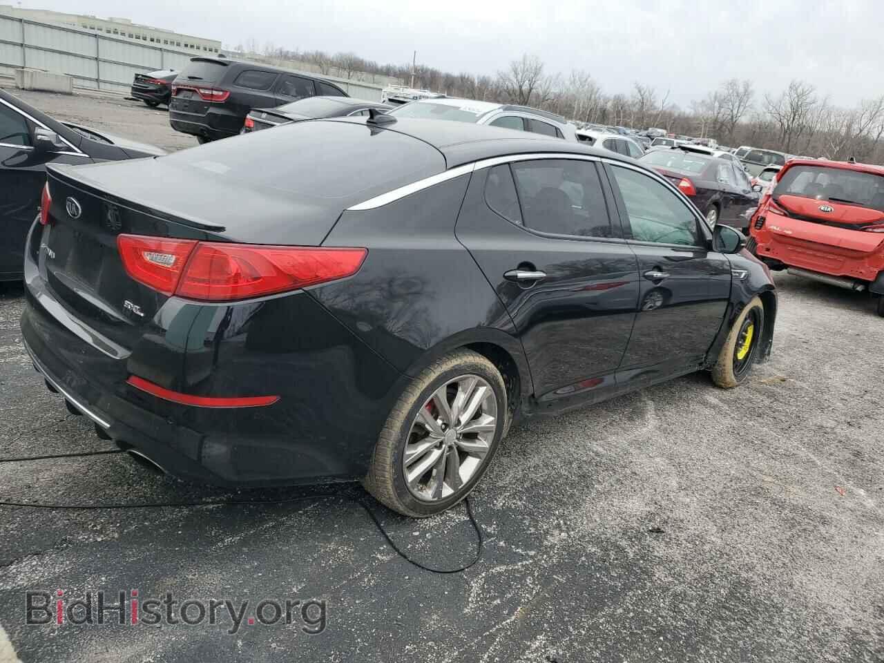2015 KIA OPTIMA - VIN: 5XXGR4A60FG502612 - Фото 3