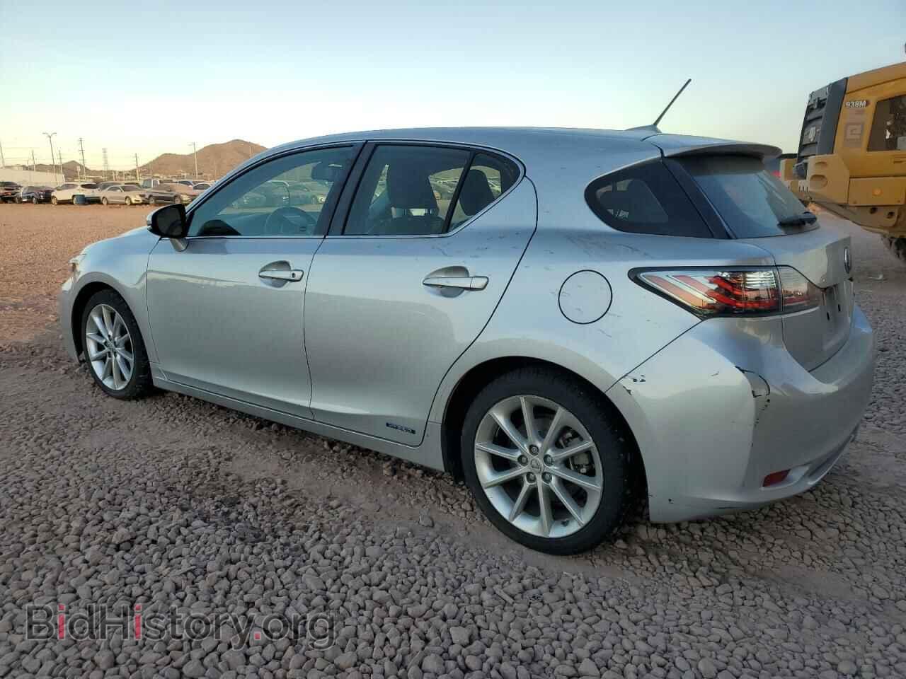 2012 LEXUS CT 200 - VIN: JTHKD5BHXC2081870 - Фото 2