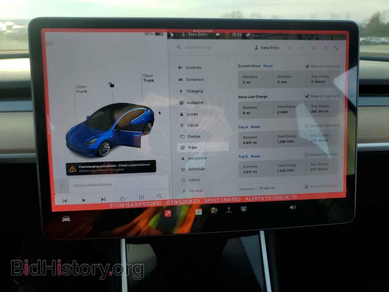 2018 TESLA MODEL 3 - VIN: 5YJ3E1EA3JF032935 - Фото 9