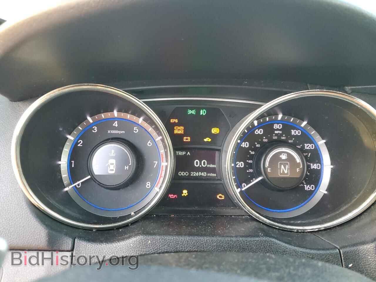 2012 HYUNDAI SONATA - VIN: 5NPEC4AC8CH328237 - Фото 9