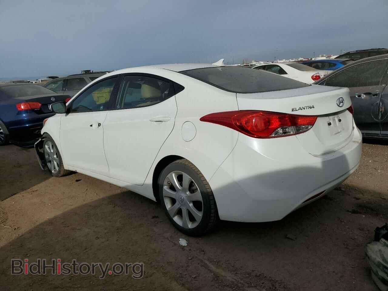 2012 HYUNDAI ELANTRA - VIN: 5NPDH4AE2CH093543 - Фото 2