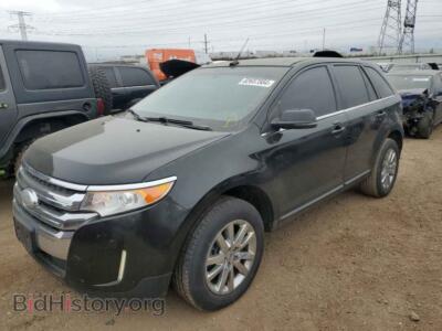 2012 Ford EDGE Limited, black — VIN 2FMDK4KC7CBA78641, Copart