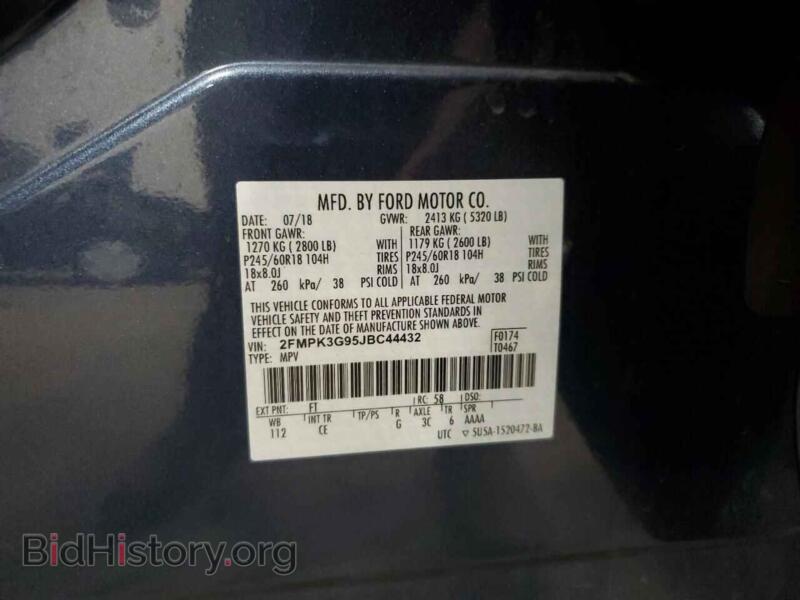 2018 Ford EDGE (VIN 2FMPK3G95JBC44432) — photo 14 of 16
