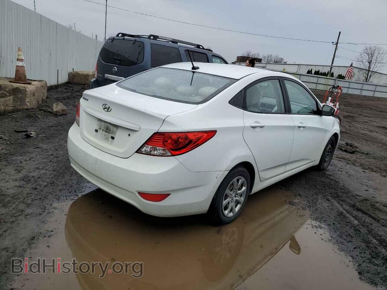 2014 HYUNDAI ACCENT - VIN: KMHCT4AE5EU721870 - Фото 3