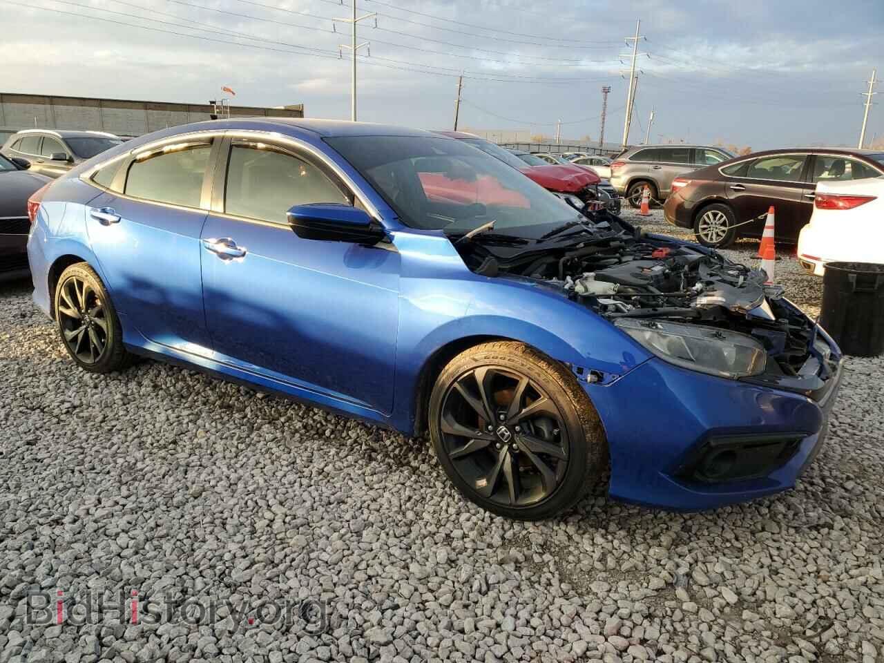 2019 HONDA CIVIC - VIN: 2HGFC2F8XKH524010 - Фото 4
