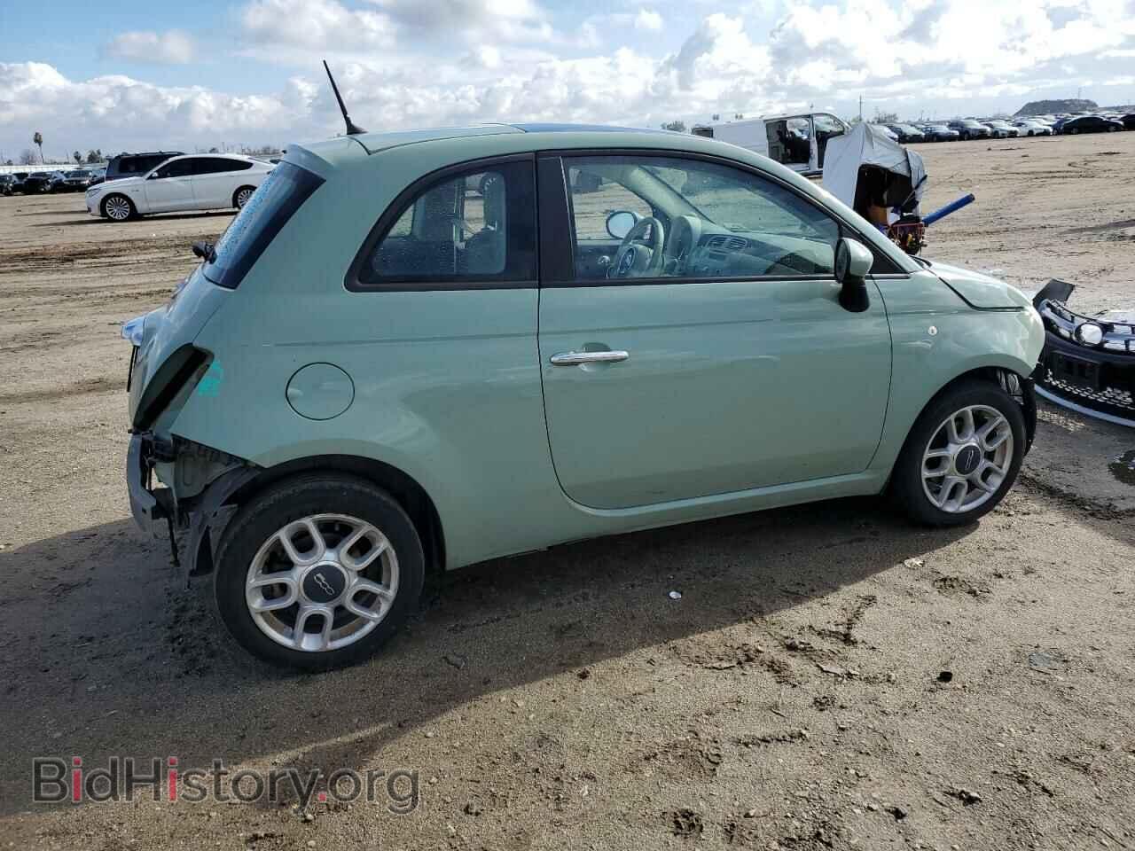 2012 FIAT 500 - VIN: 3C3CFFAR7CT304059 - Фото 3
