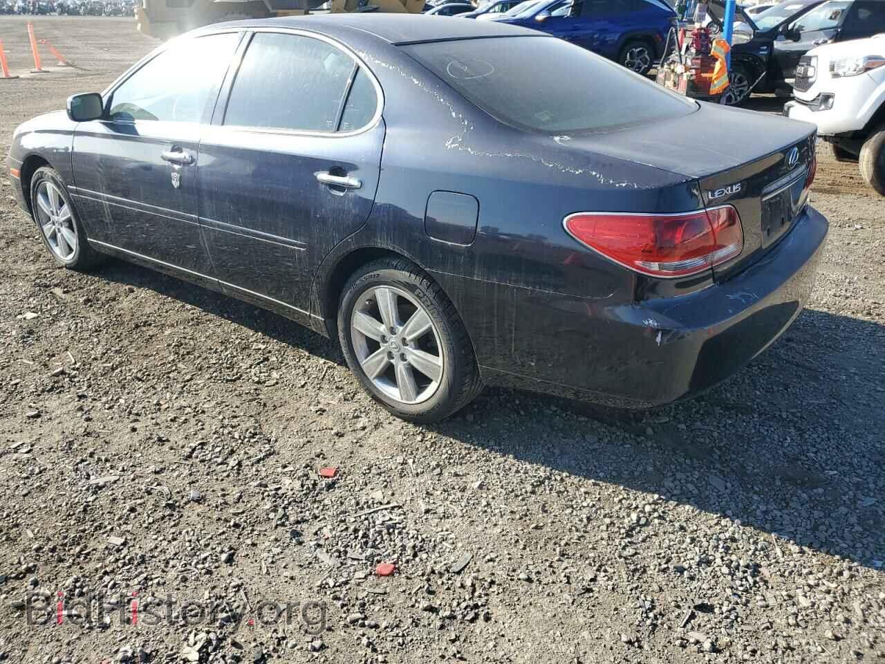 2005 LEXUS ES330 - VIN: JTHBA30G755091703 - Фото 2