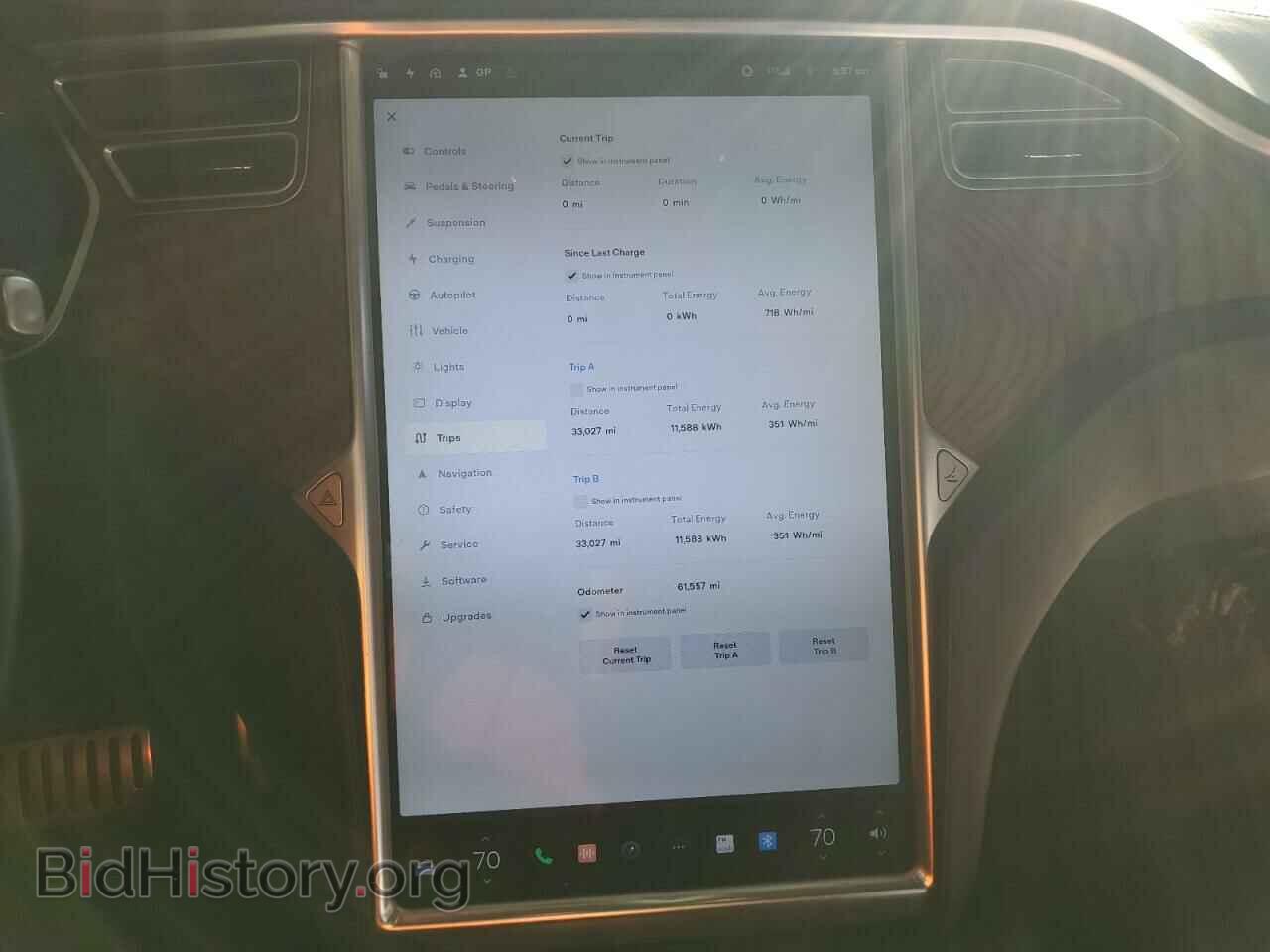 2017 TESLA MODEL S - VIN: 5YJSA1E41HF217383 - Фото 9
