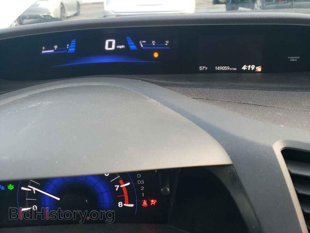 2012 HONDA CIVIC - VIN: 19XFB2F92CE310023 - Фото 9
