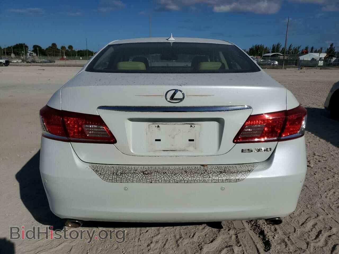 2012 LEXUS ES350 - VIN: JTHBK1EG2C2484369 - Фото 6