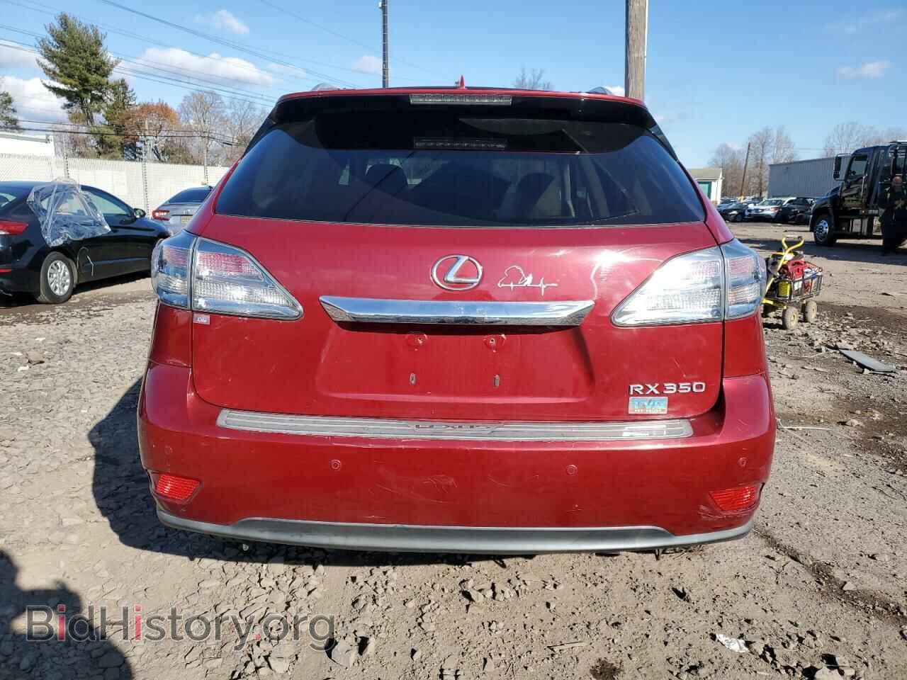 2011 LEXUS RX350 - VIN: 2T2BK1BA1BC111577 - Фото 6
