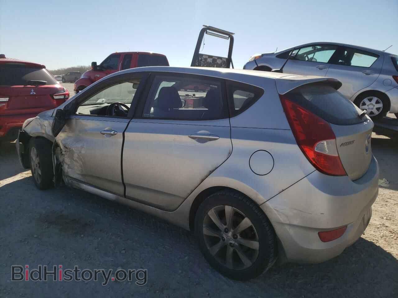 2014 HYUNDAI ACCENT - VIN: KMHCU5AE9EU146191 - Фото 2