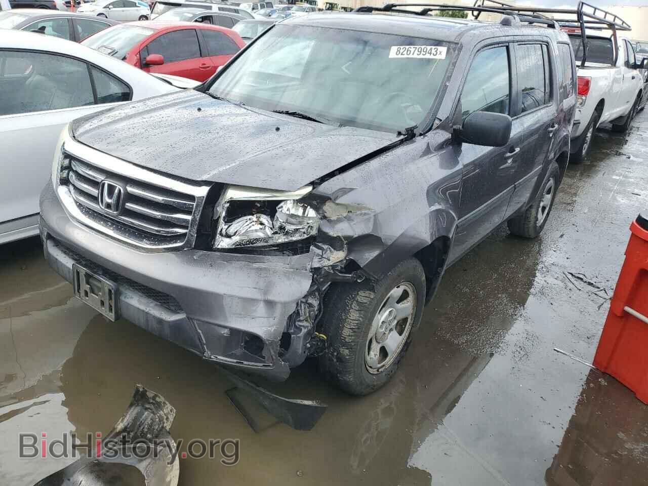 Photo 5FNYF3H26FB012804 - HONDA PILOT 2015