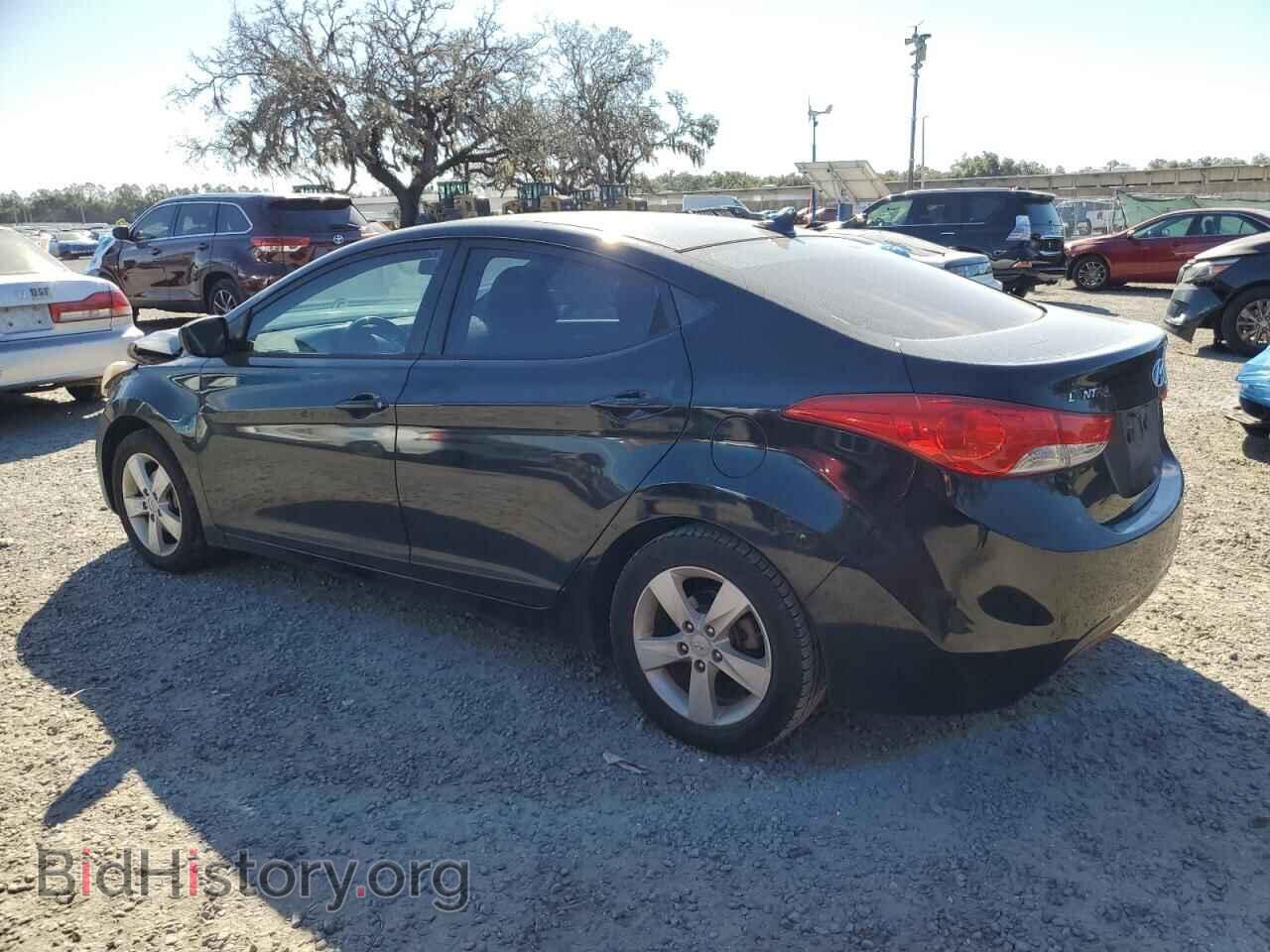 2011 HYUNDAI ELANTRA - VIN: 5NPDH4AE2BH044857 - Фото 2