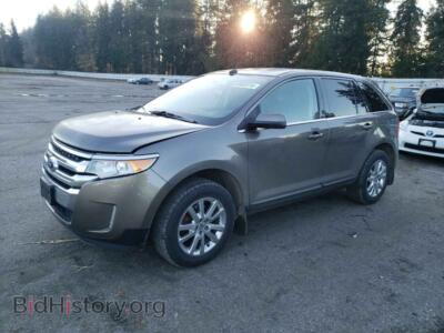 2014 Ford EDGE Limited, серый — VIN 2FMDK4KC3EBA07651, Copart