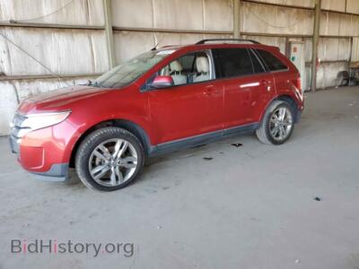 2012 Ford EDGE SEL, red — VIN 2FMDK4JC9CBA28048, Copart