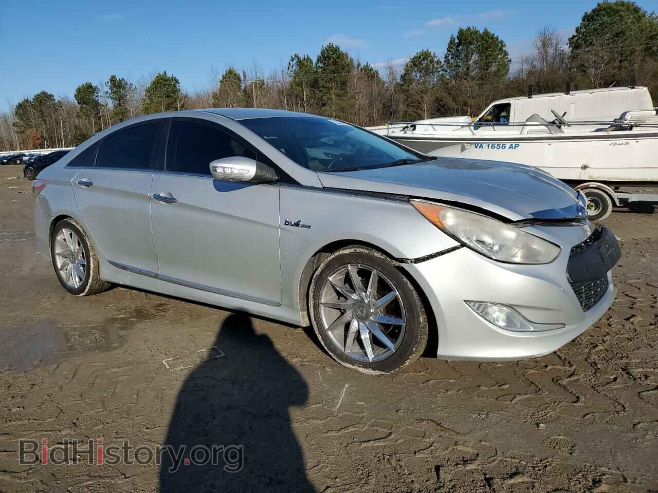 2014 HYUNDAI SONATA - VIN: KMHEC4A43EA116635 - Фото 4