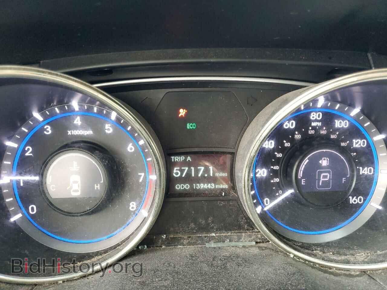 2012 HYUNDAI SONATA - VIN: 5NPEC4AC1CH435212 - Фото 9
