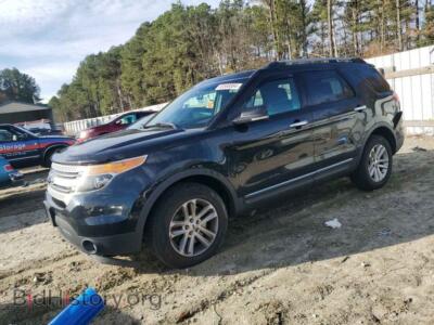 2014 Ford EXPLORER XLT, черный — VIN 1FM5K8D80EGA52141, Copart