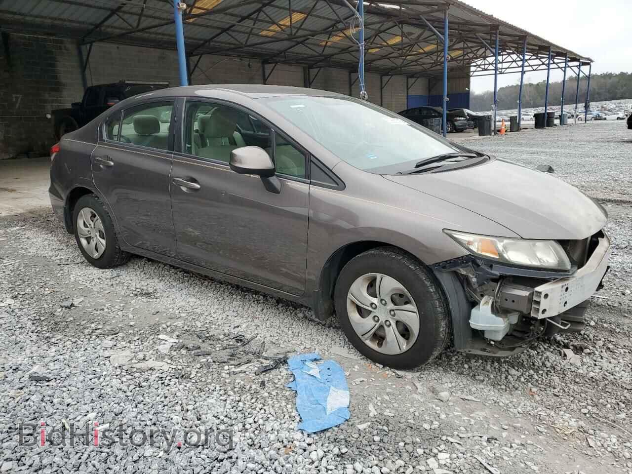 2013 HONDA CIVIC - VIN: 19XFB2F53DE035051 - Фото 4