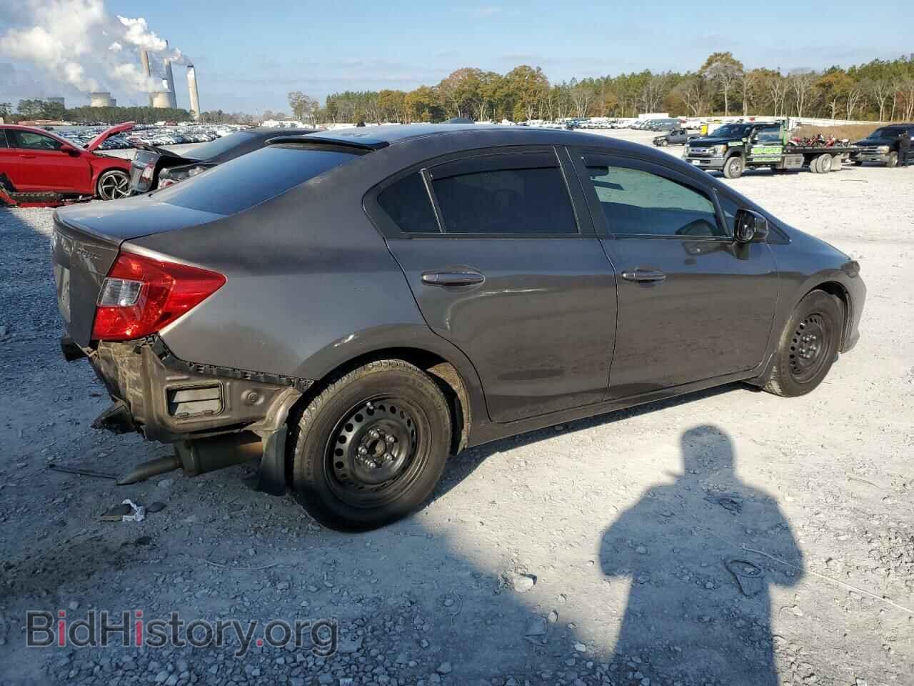 2012 HONDA CIVIC - VIN: 2HGFB2F51CH591928 - Фото 3