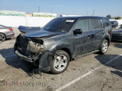2014 Honda PILOT EX, черный — VIN 5FNYF3H48EB008382, Copart