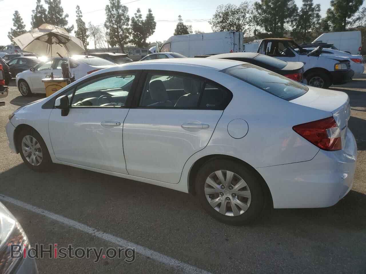 2012 HONDA CIVIC - VIN: 2HGFB2F56CH304468 - Фото 2