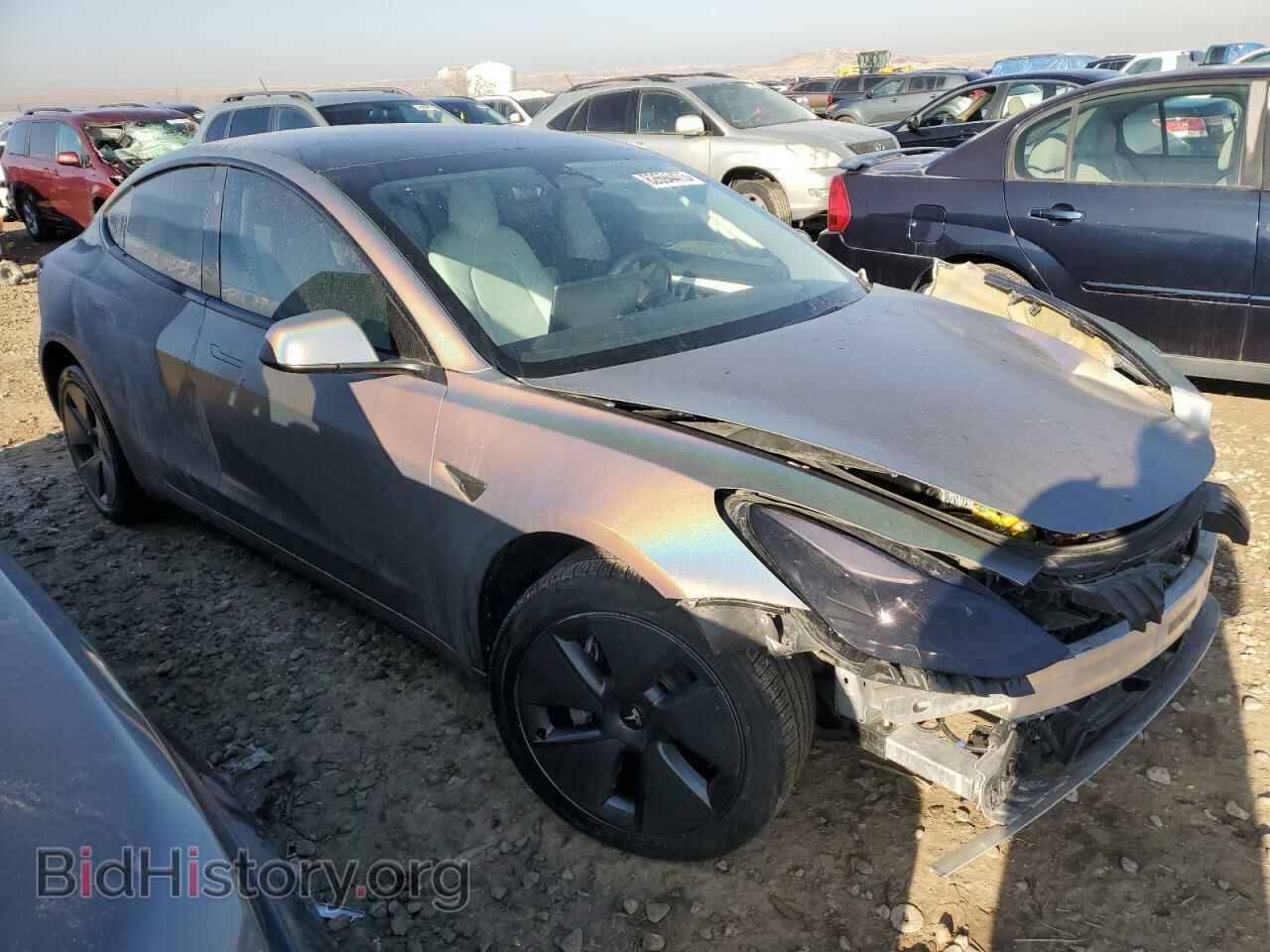 2022 TESLA MODEL 3 - VIN: 5YJ3E1EB4NF311812 - Фото 4