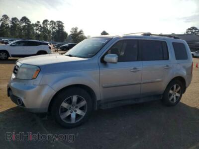2014 Honda PILOT Touring, silver — VIN 5FNYF3H96EB010644, Copart