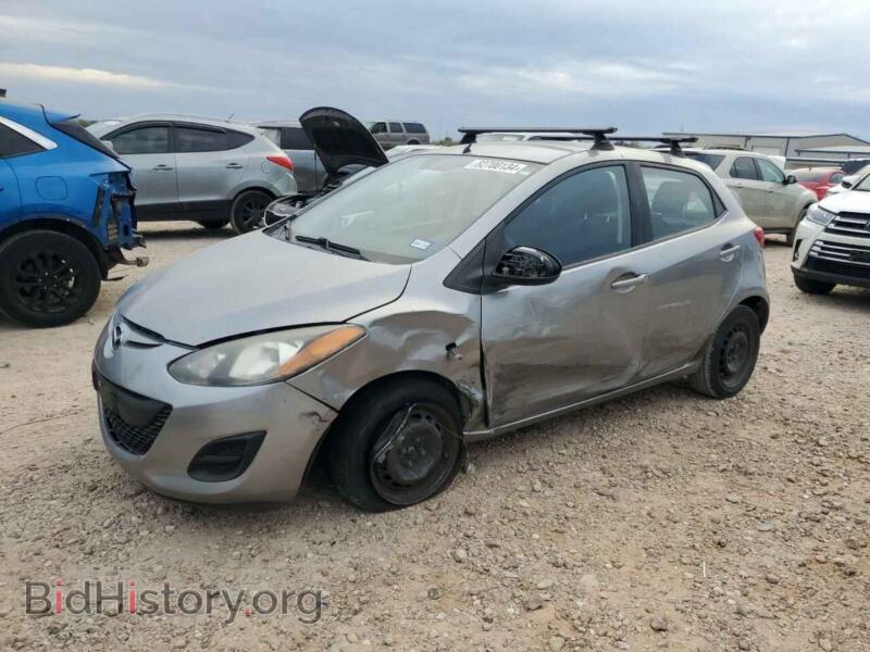 2014 Mazda 2 Sport (VIN JM1DE1KZ4E0182510) — фото 1 из 12, Copart, повреждение: бок