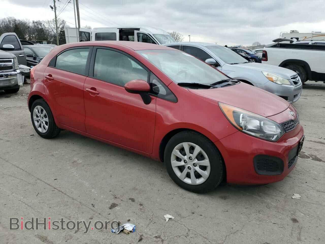 2012 KIA RIO - VIN: KNADM5A39C6038241 - Фото 4
