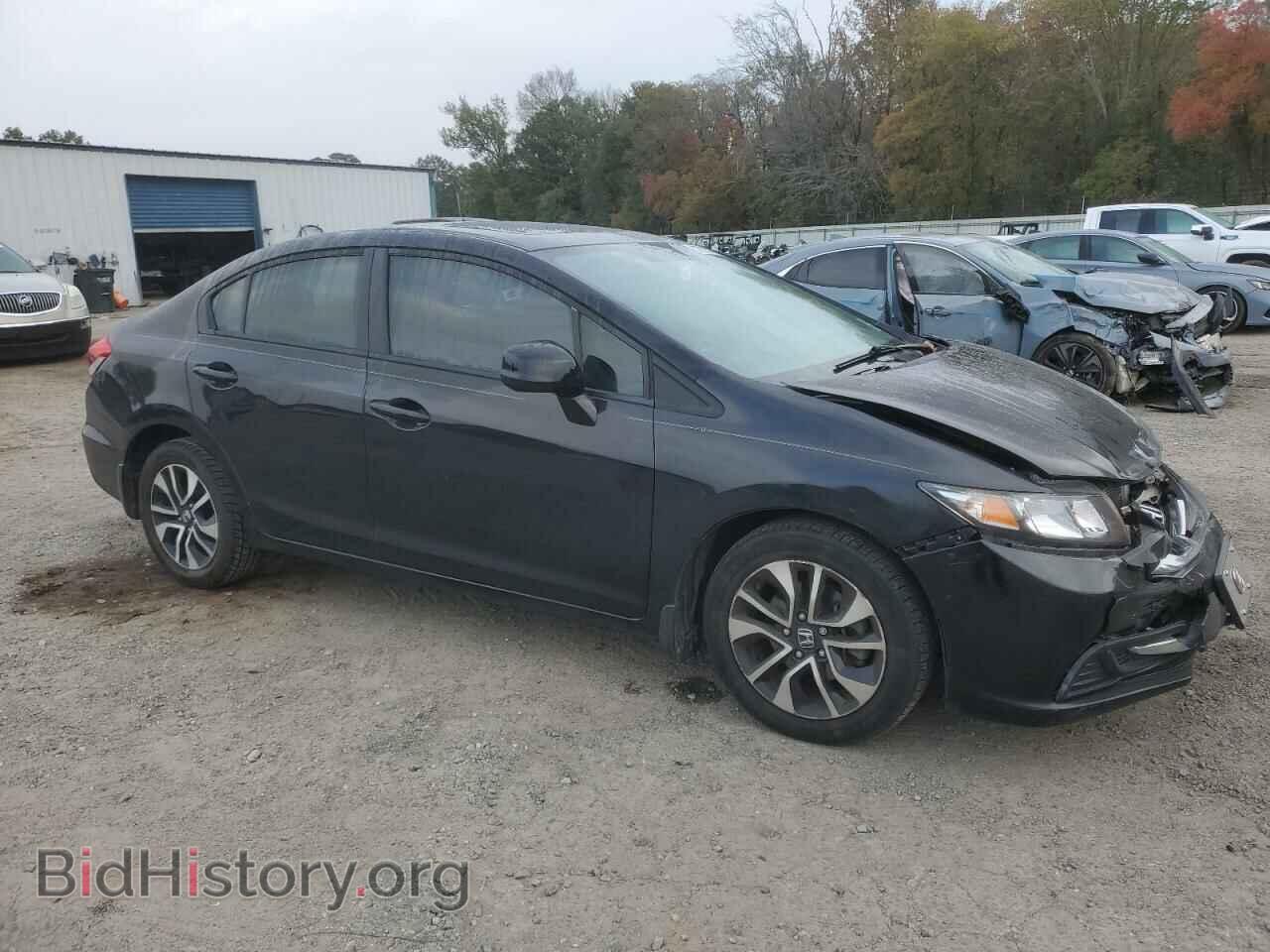 2013 HONDA CIVIC - VIN: 2HGFB2F84DH535669 - Фото 4