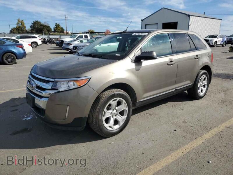 2013 Ford EDGE SEL (VIN 2FMDK4JC8DBA83396) — photo 1 of 15, Copart, damage: side
