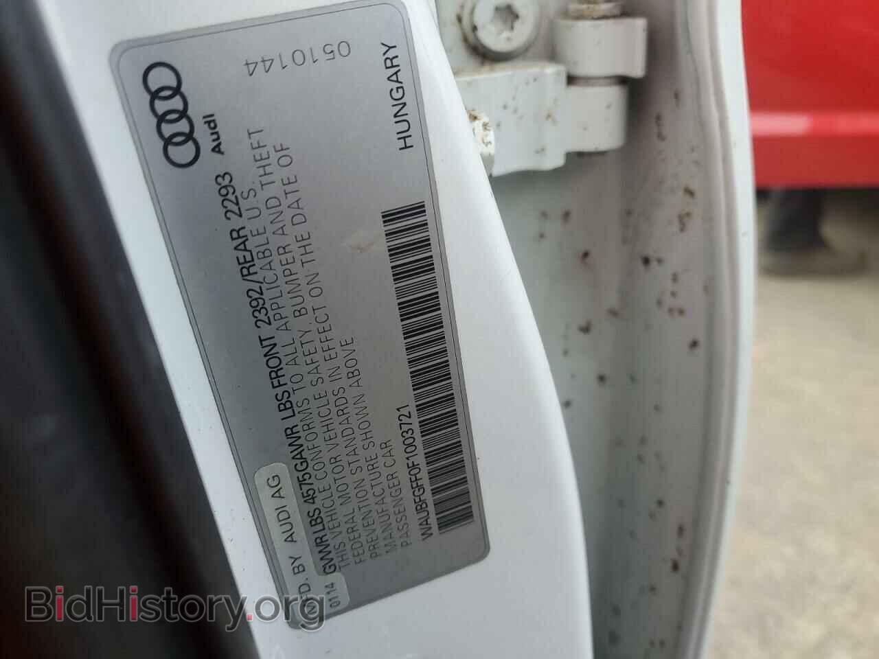 2015 AUDI A3 - VIN: WAUBFGFF0F1003721 - Photo 12