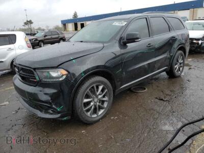 2018 Dodge DURANGO GT, black — VIN 1C4RDJDG5JC232473, Copart